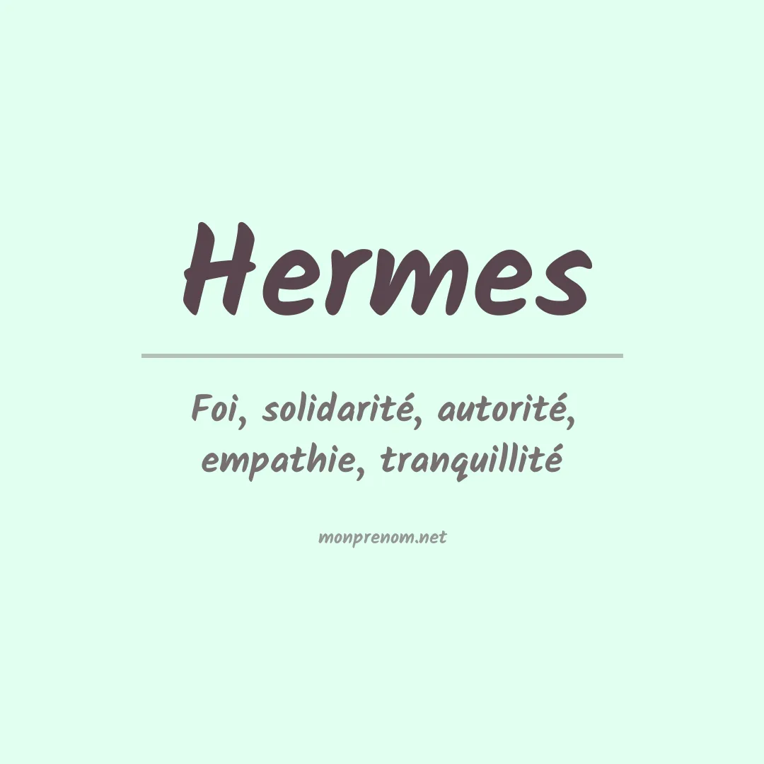Prénom Hermes