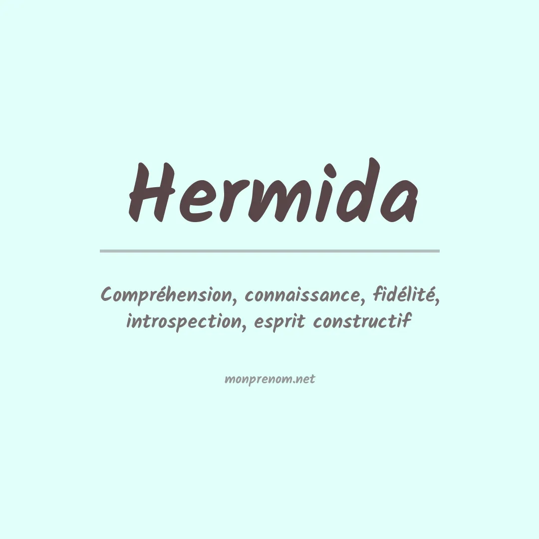 Prénom Hermida