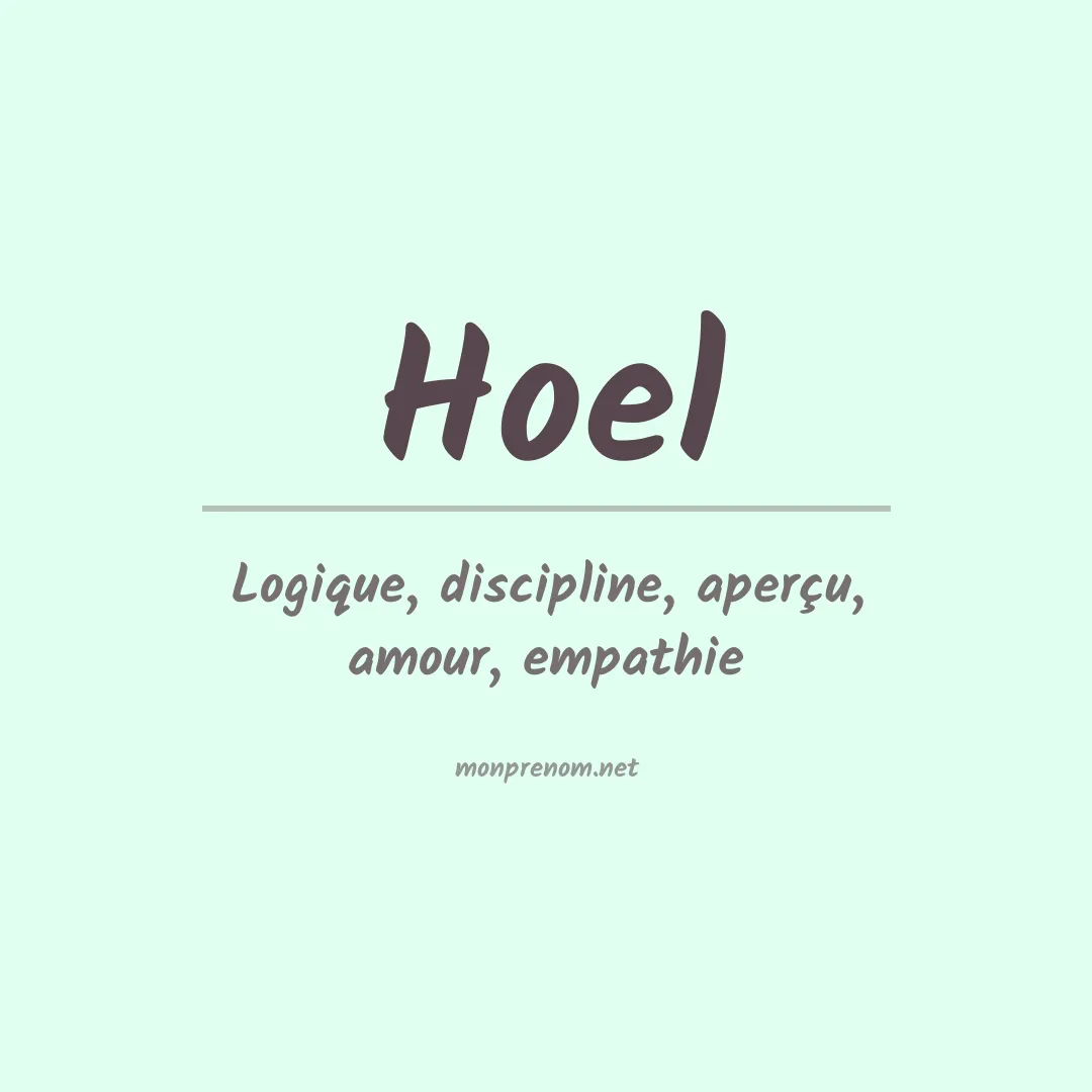 Prénom Hoel