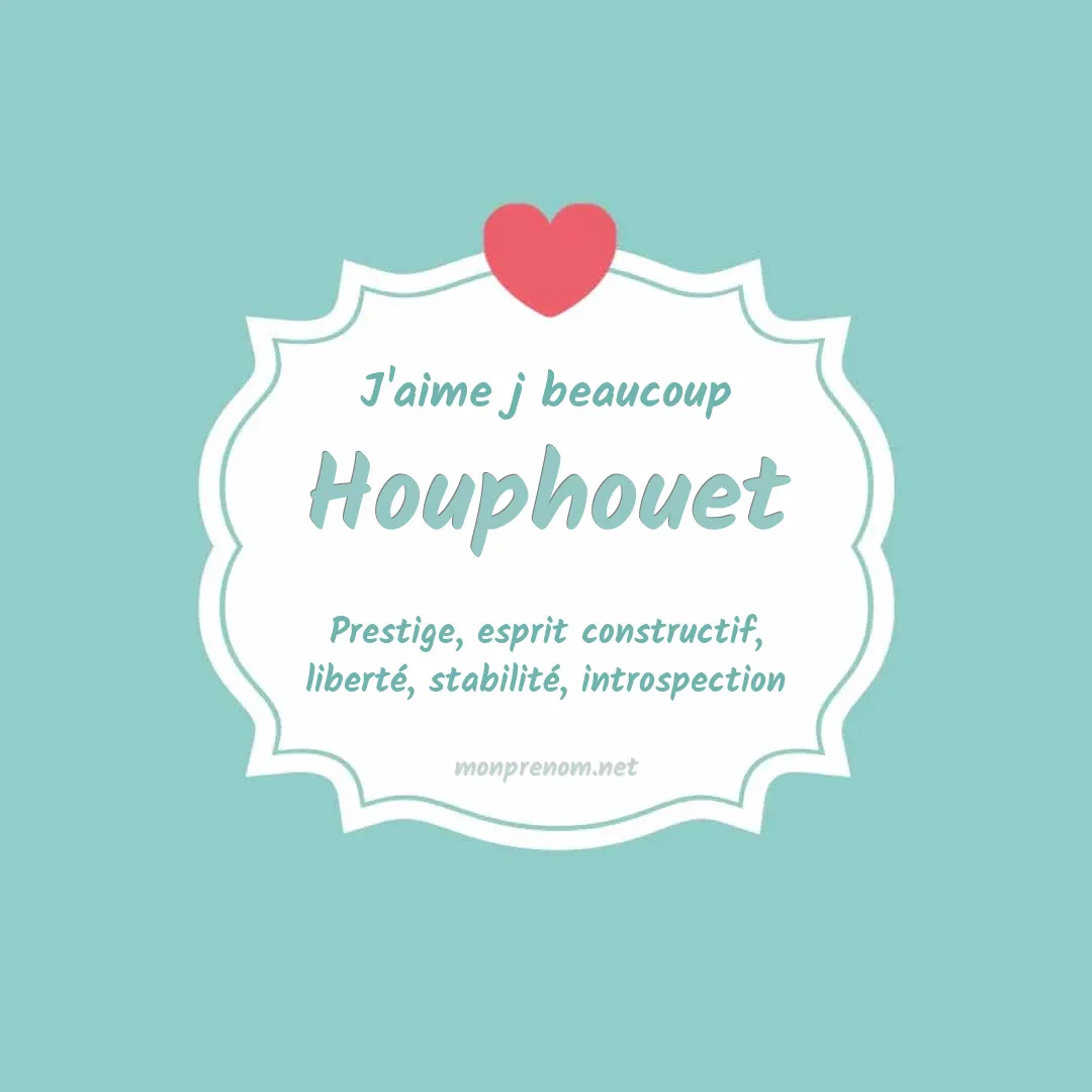 J'aime beaucoup Houphouet