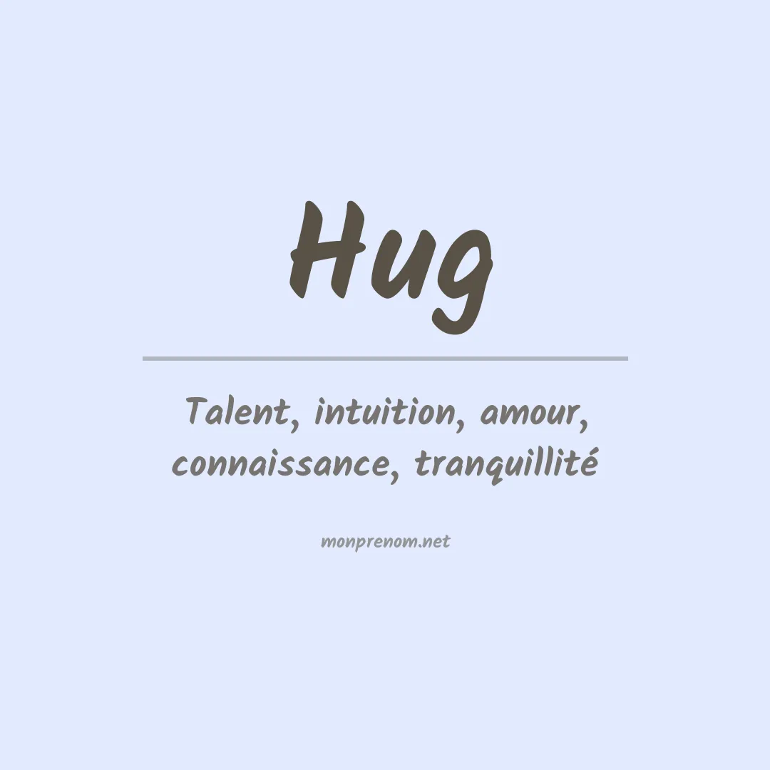 Prénom Hug