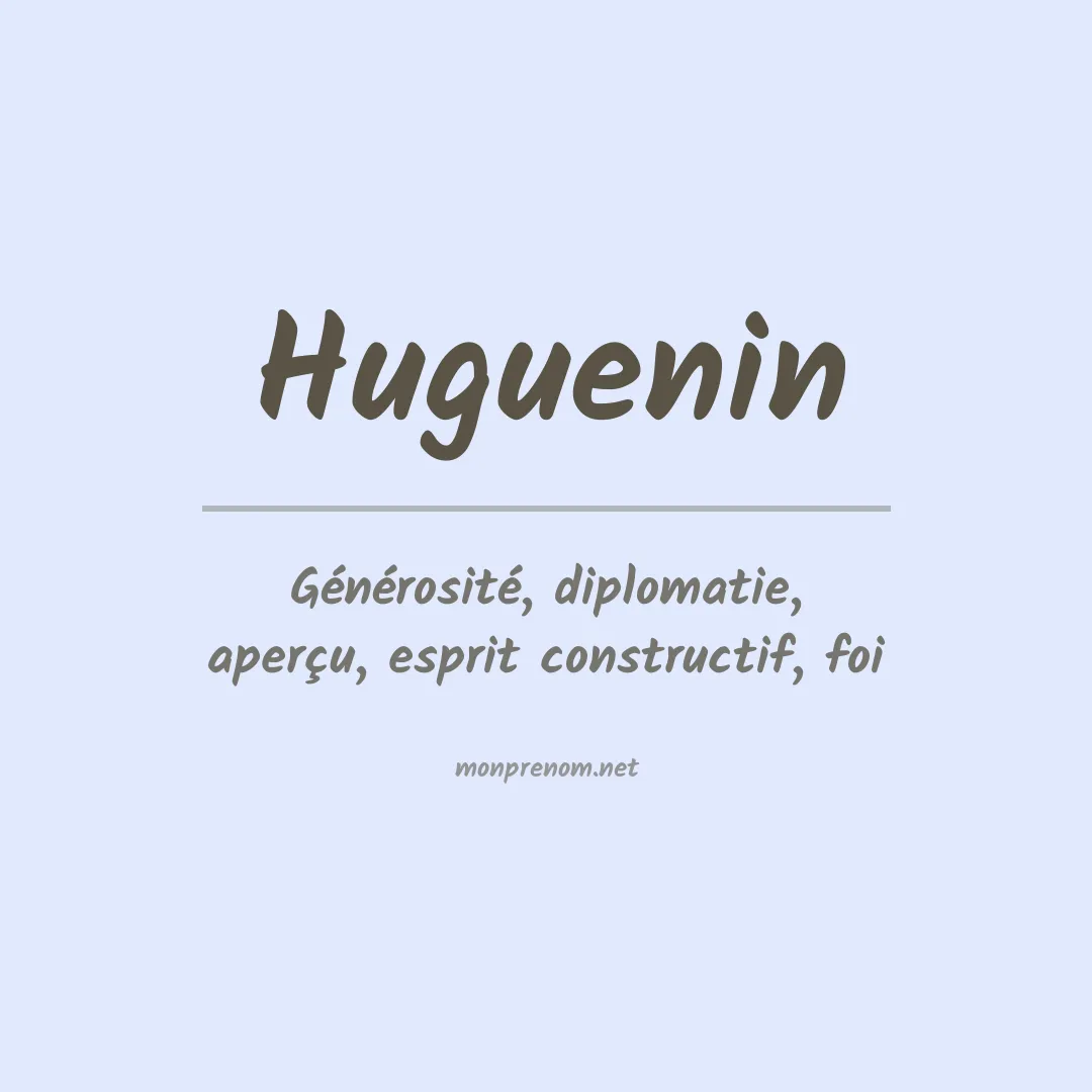 Prénom Huguenin