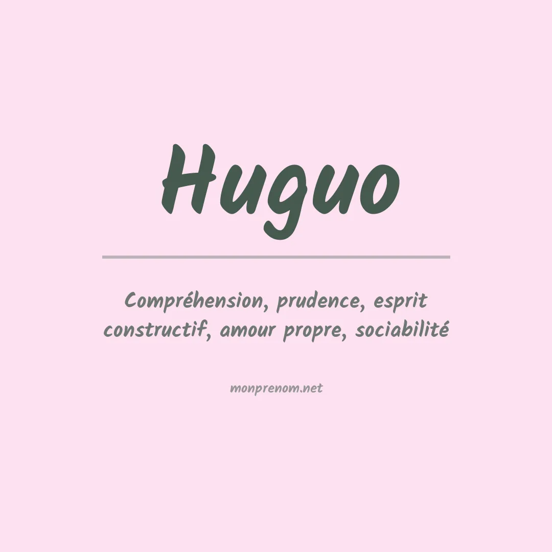 Prénom Huguo