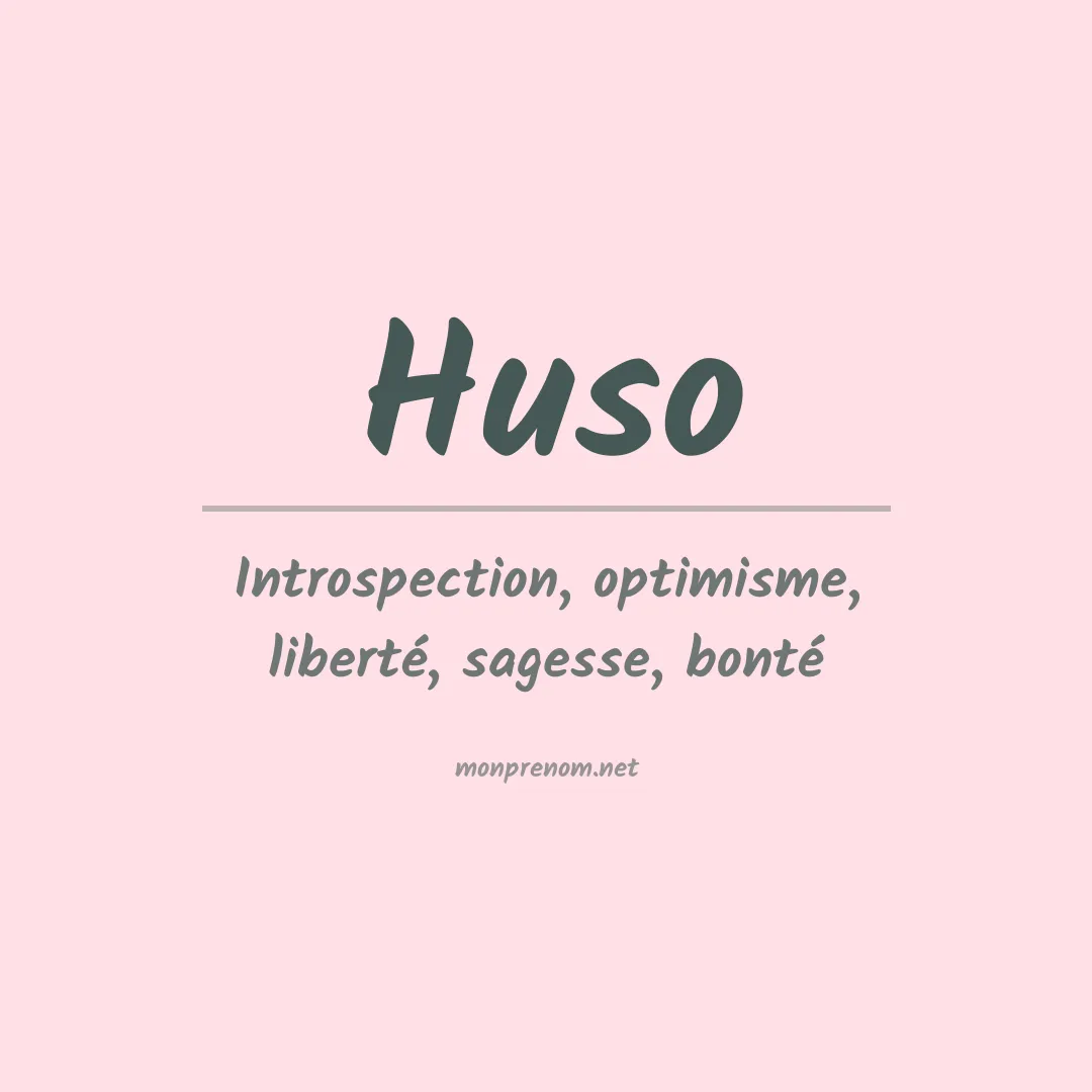 Prénom Huso
