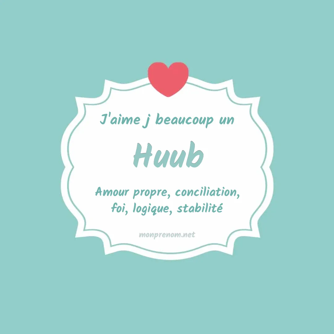 J'aime beaucoup Huub