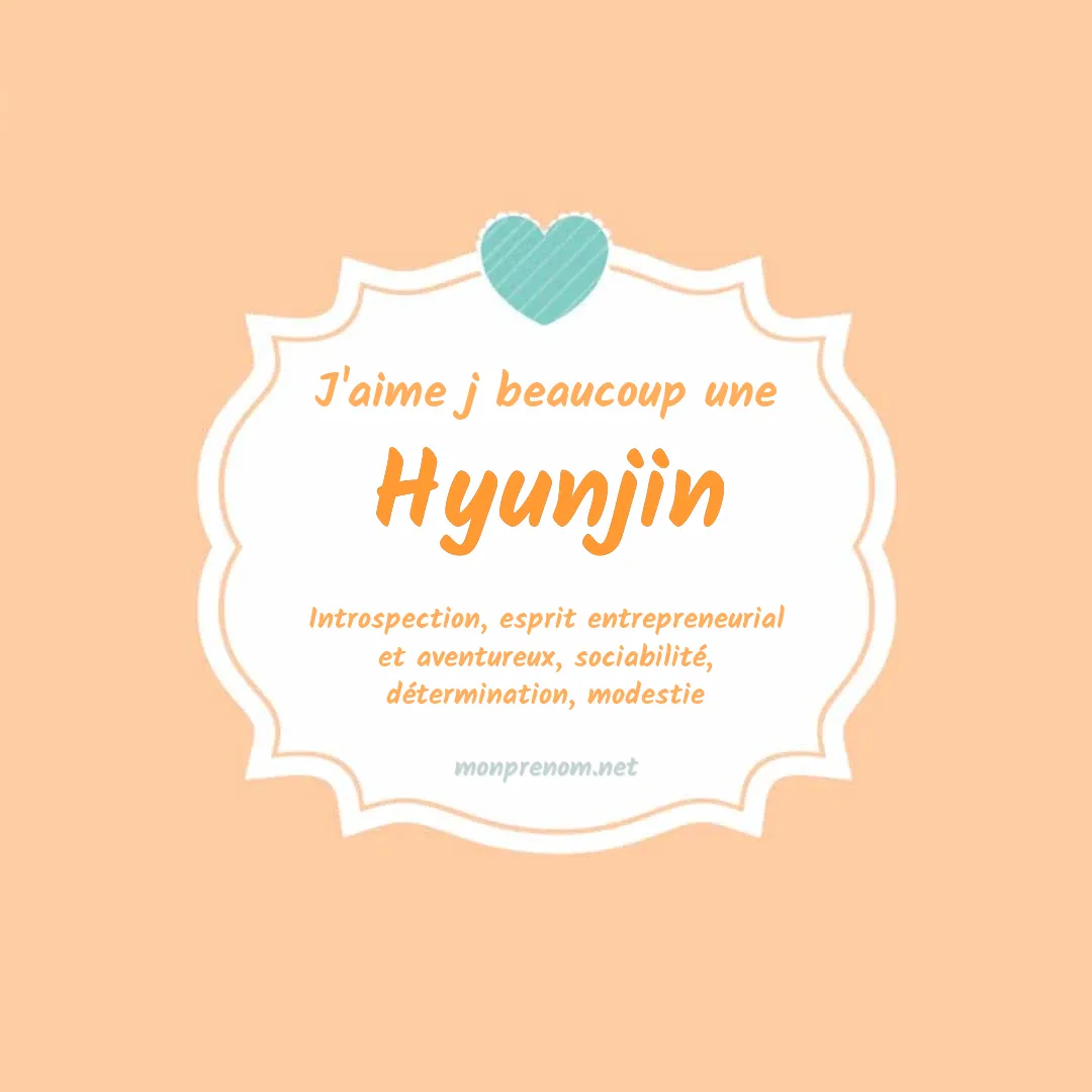 J'aime beaucoup Hyunjin