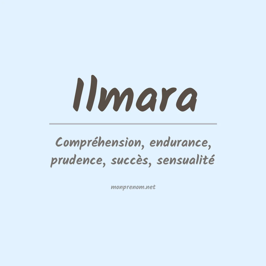 Prénom Ilmara
