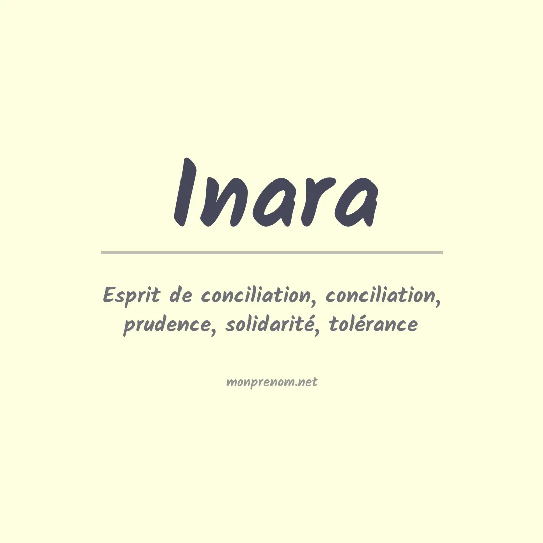 Prénom Inara