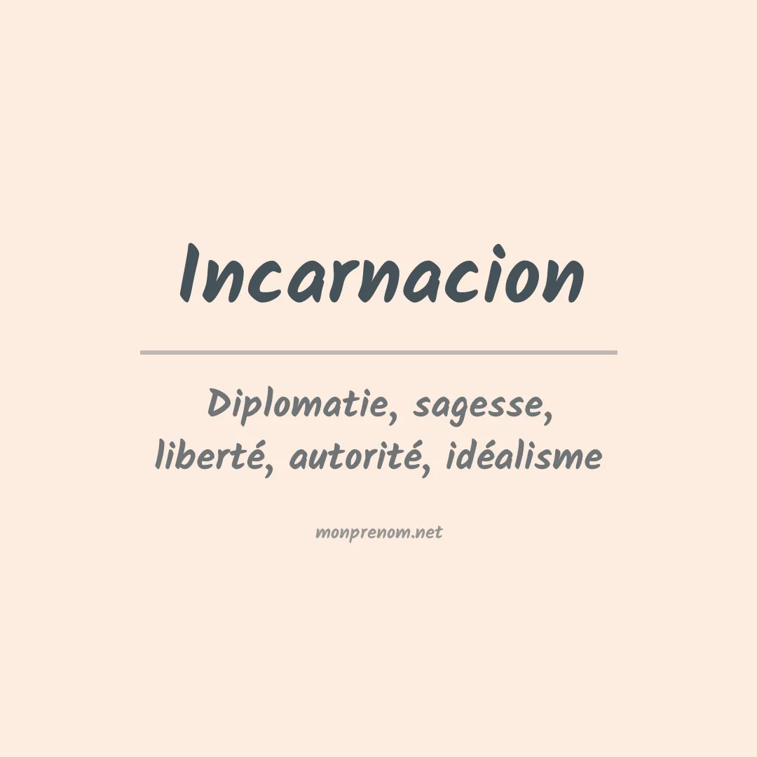 Prénom Incarnacion