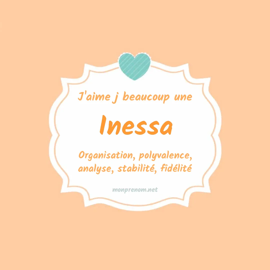 J'aime beaucoup Inessa