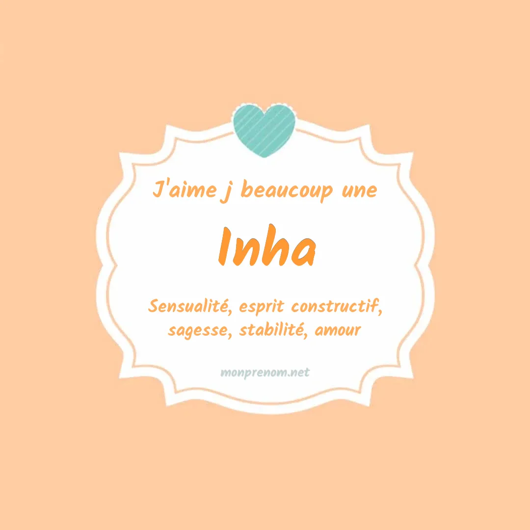 J'aime beaucoup Inha