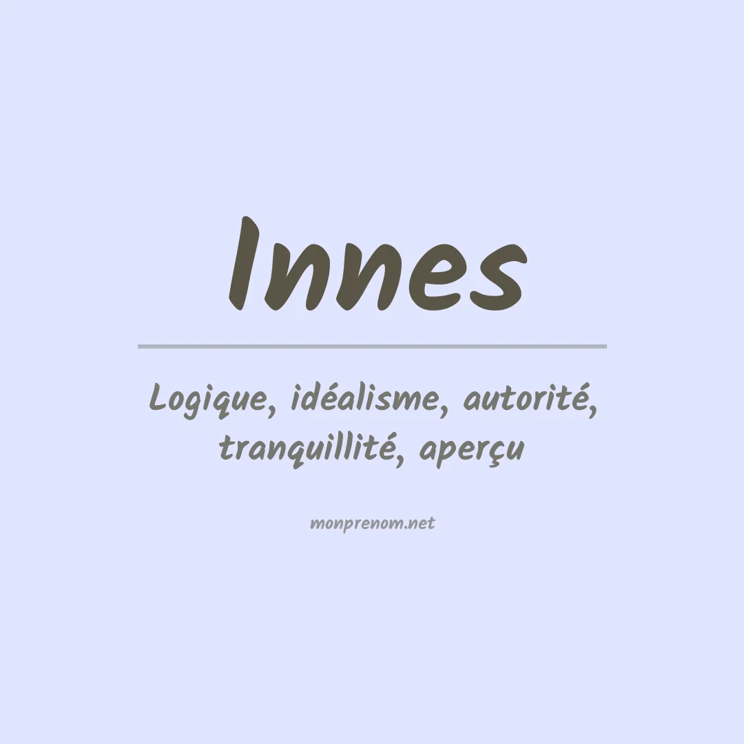 Prénom Innes