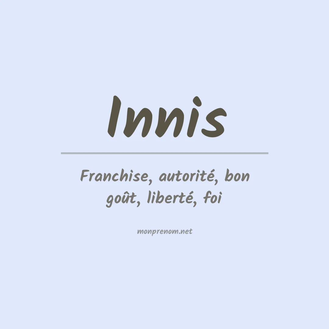 Prénom Innis