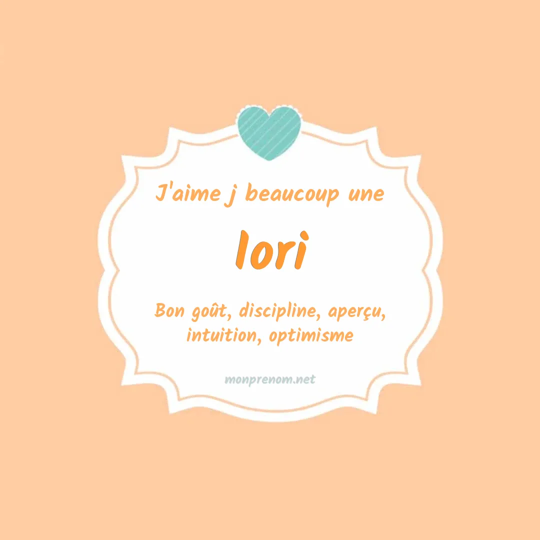 J'aime beaucoup Iori