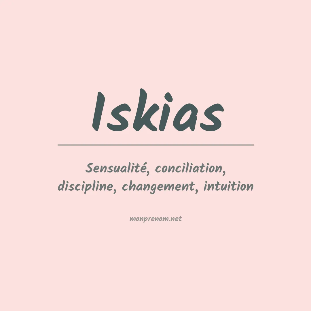 Prénom Iskias