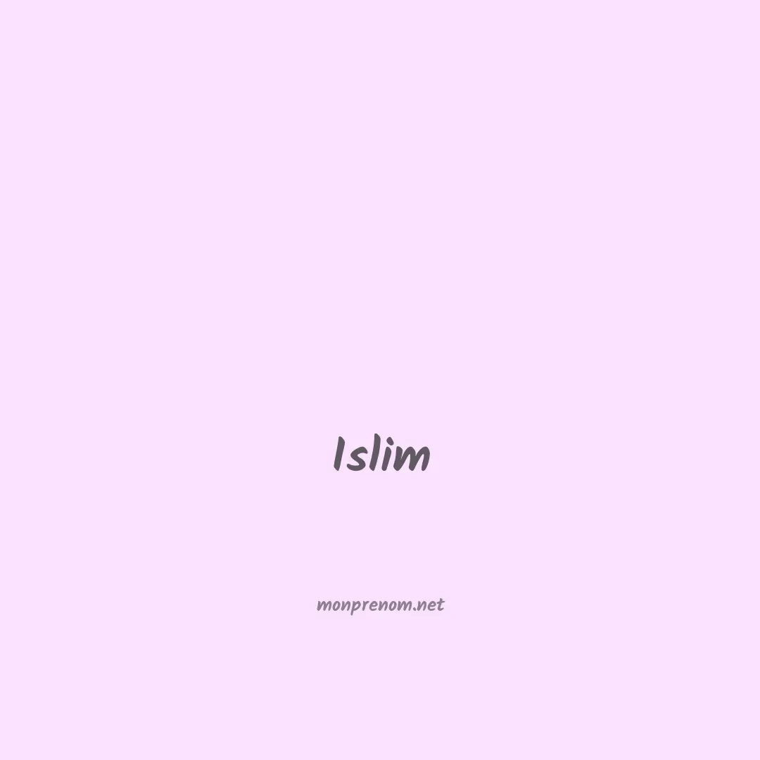 Islim en chinois