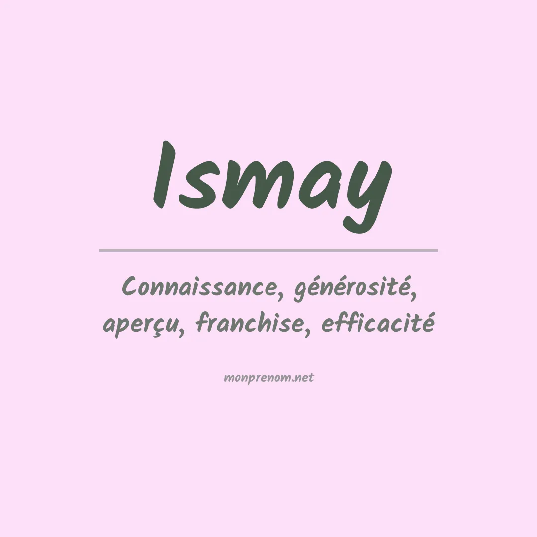 Prénom Ismay