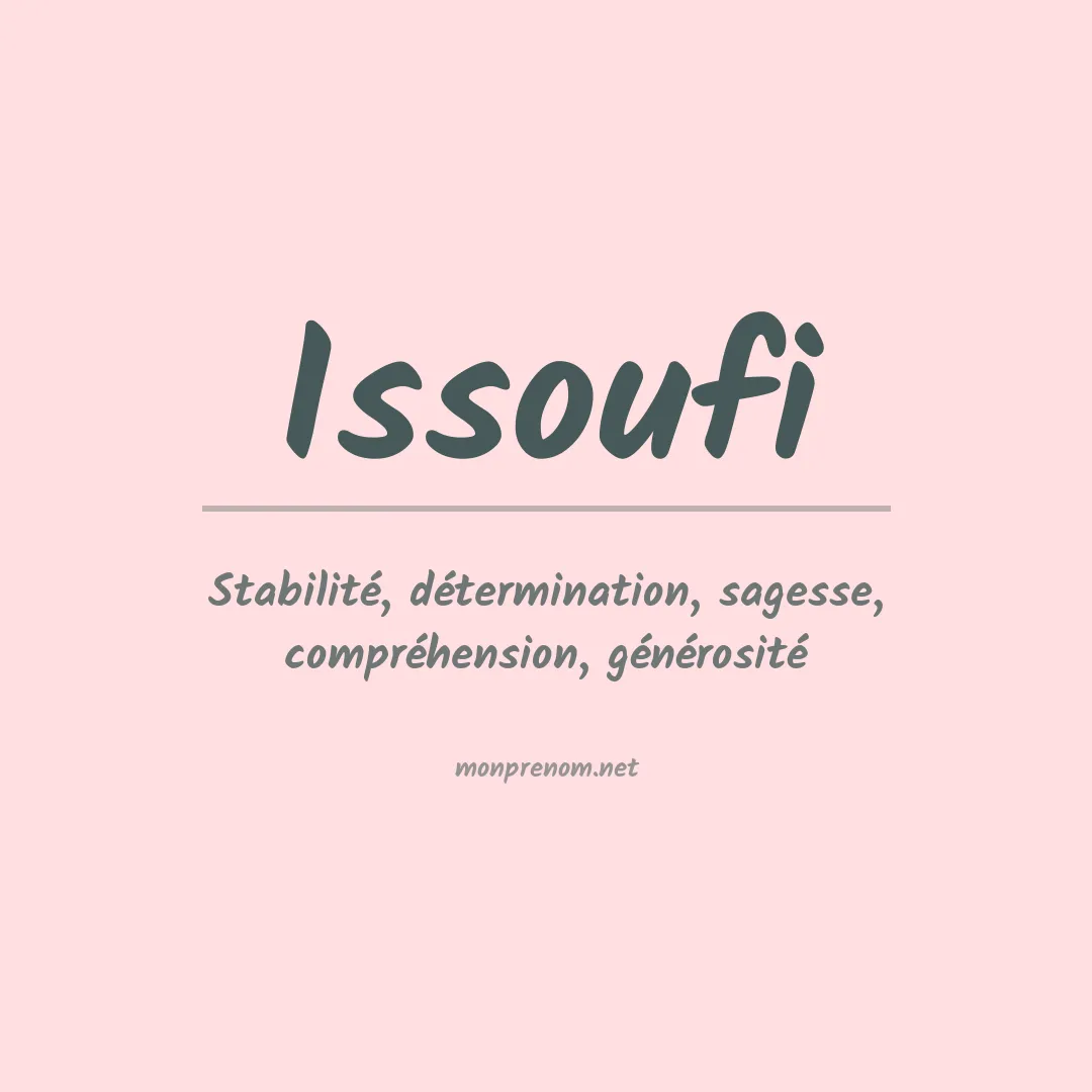 Prénom Issoufi