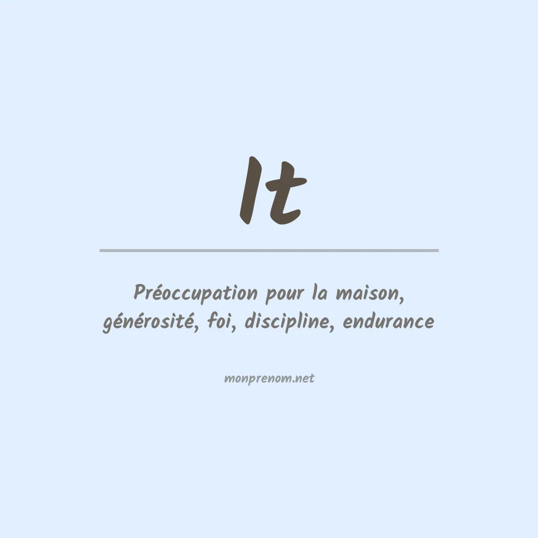 Prénom It