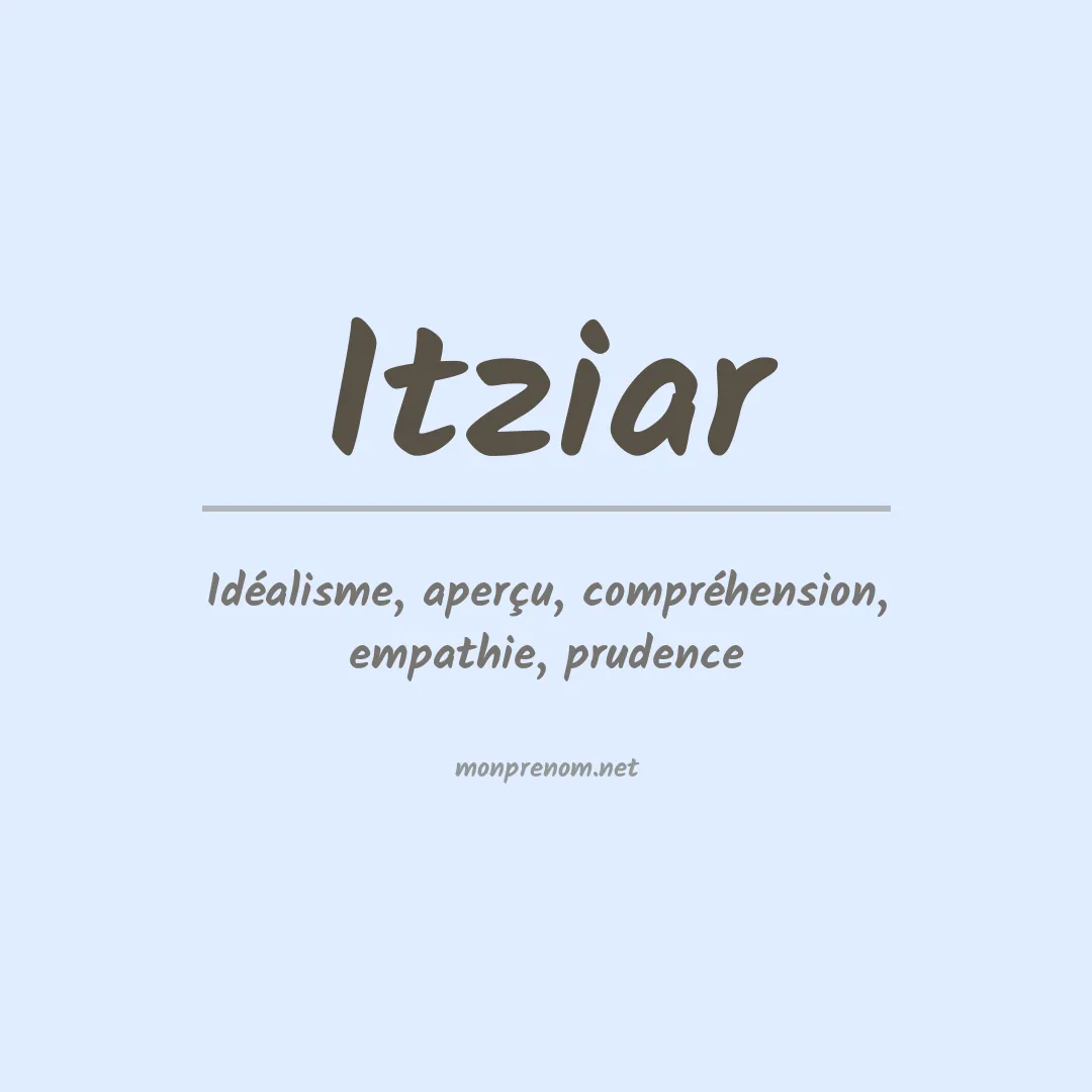 Prénom Itziar