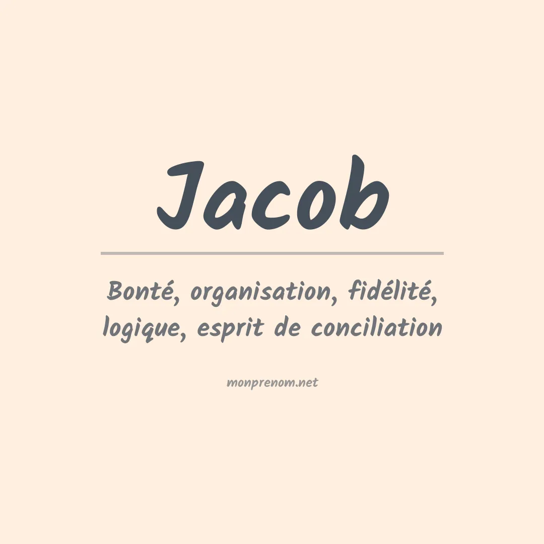 Prénom Jacob