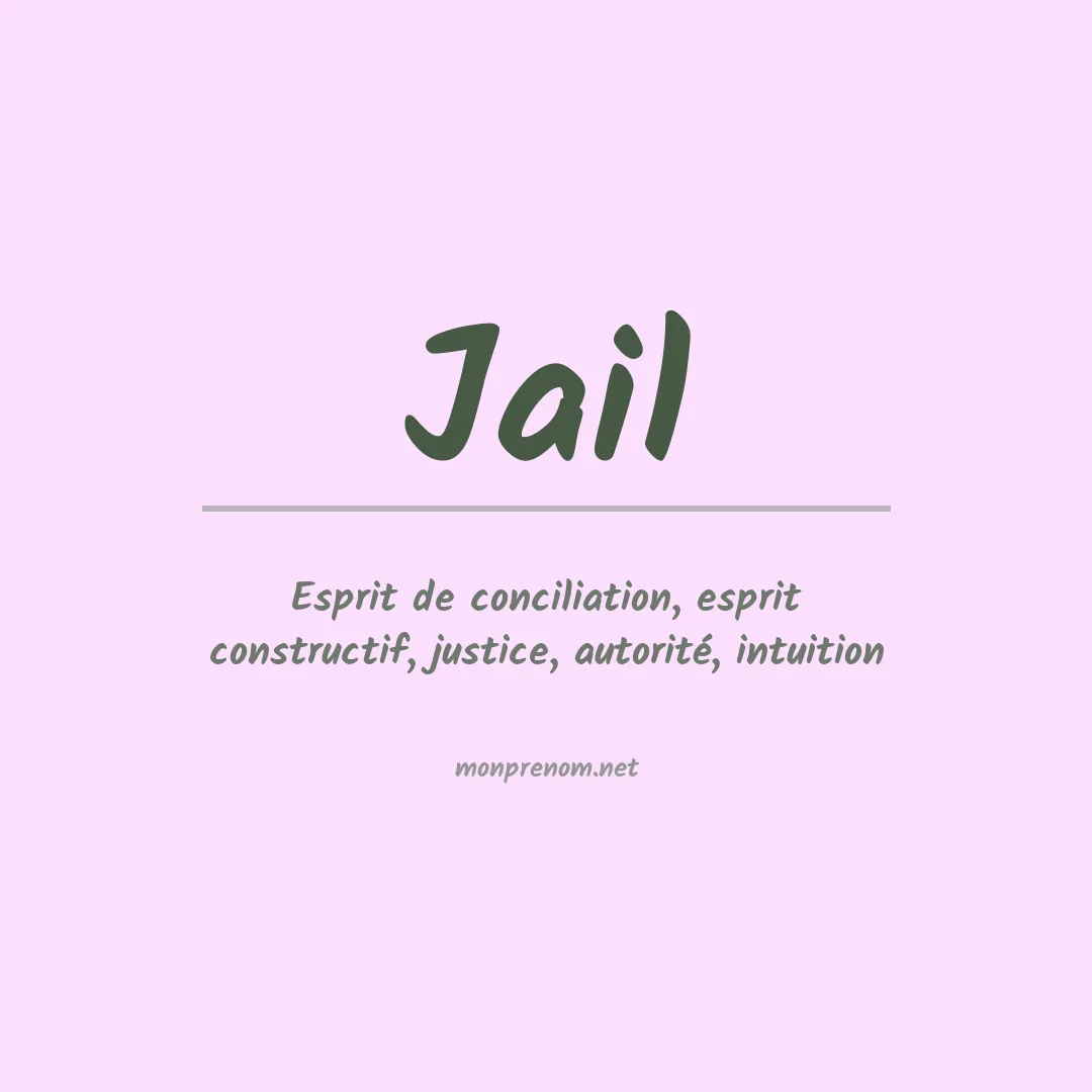 Prénom Jail
