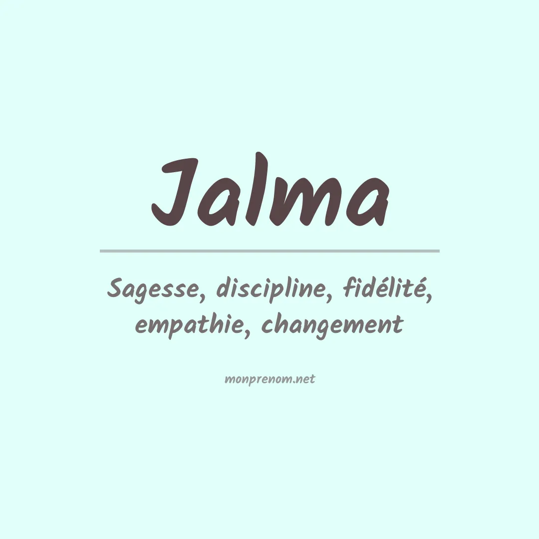 Prénom Jalma