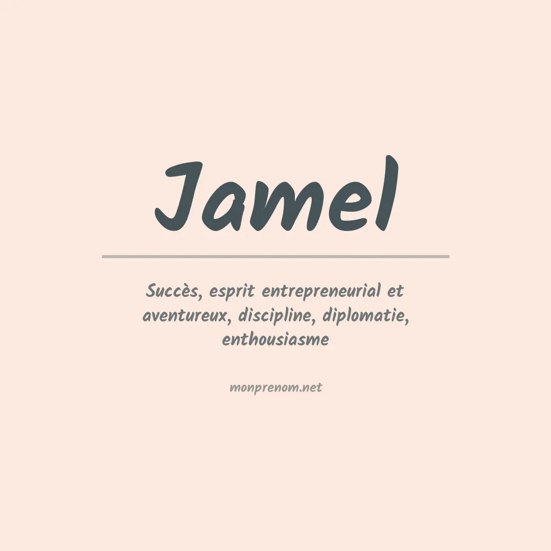 Prénom Jamel