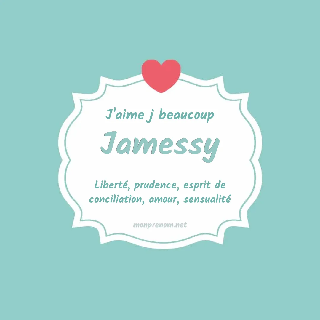 J'aime beaucoup Jamessy