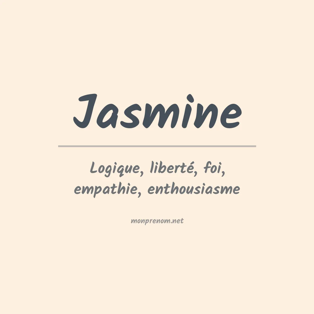 Prénom Jasmine