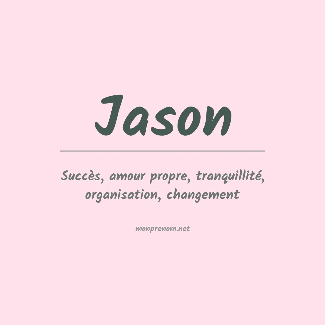 Prénom Jason