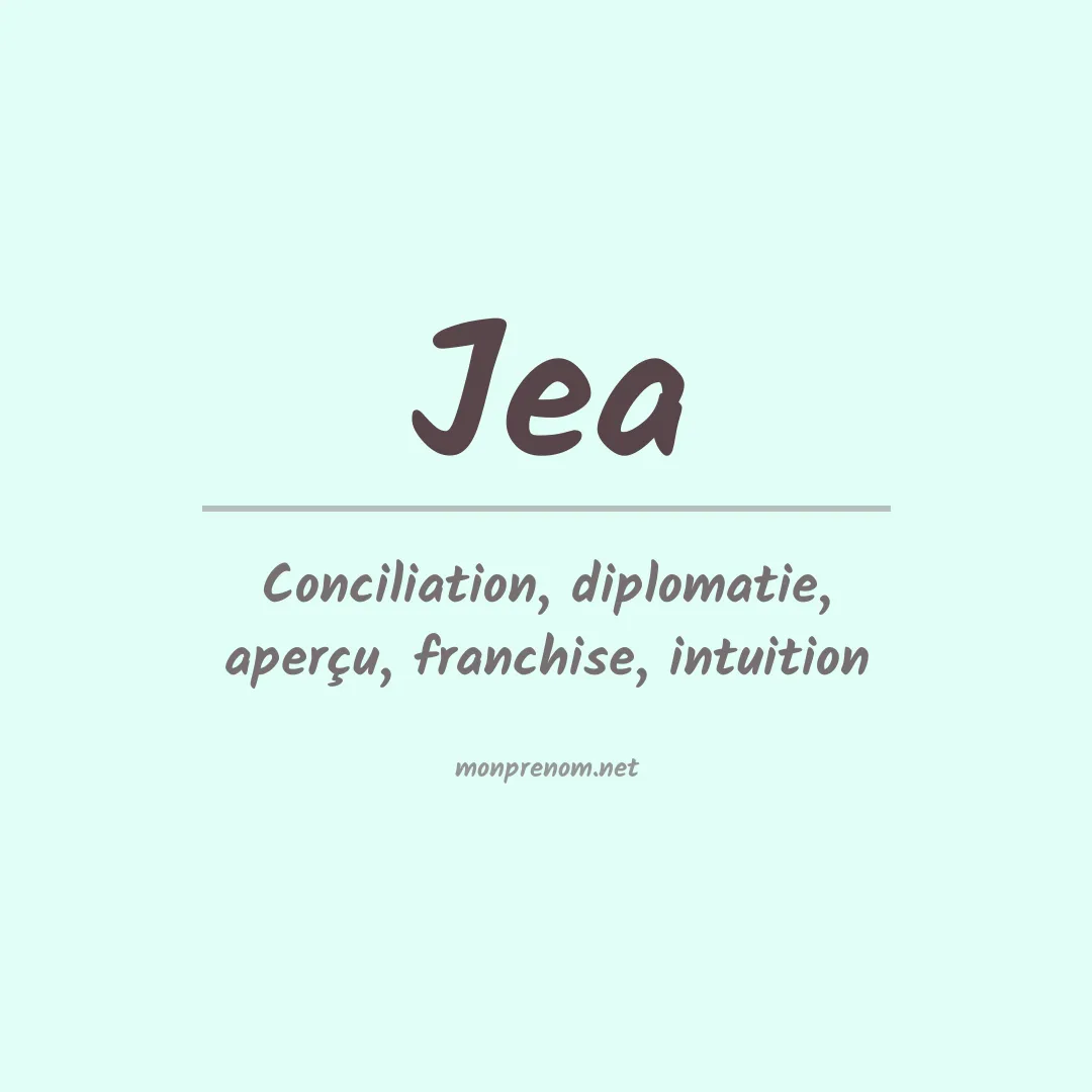 Prénom Jea