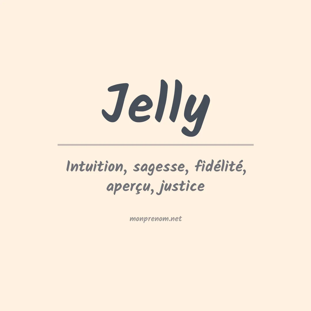 Prénom Jelly