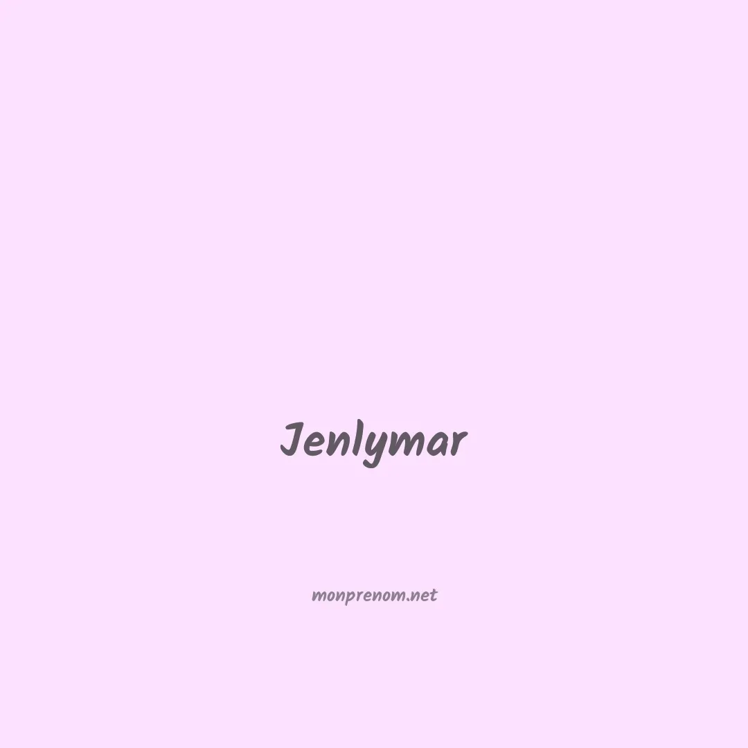 Jenlymar en chinois