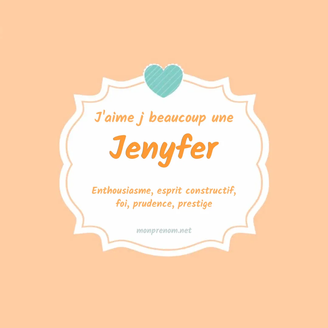 J'aime beaucoup Jenyfer