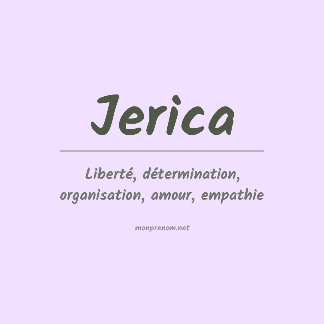 Prénom Jerica