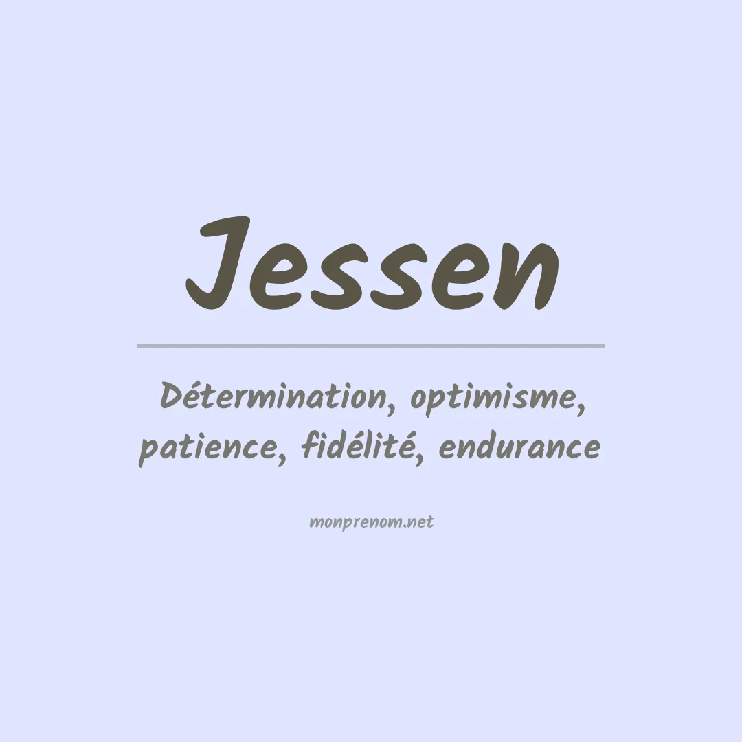 Prénom Jessen