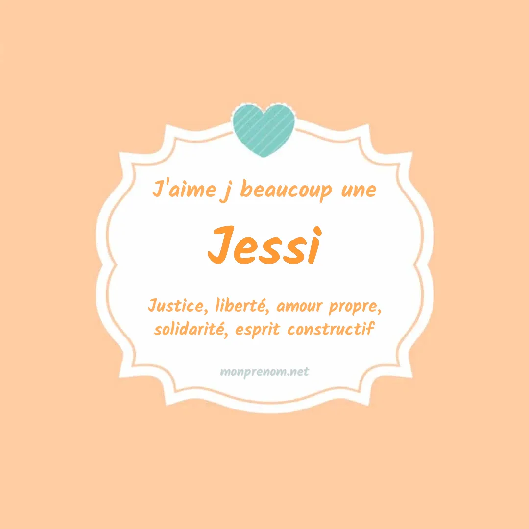 J'aime beaucoup Jessi