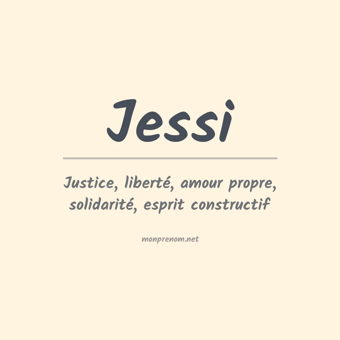 Prénom Jessi