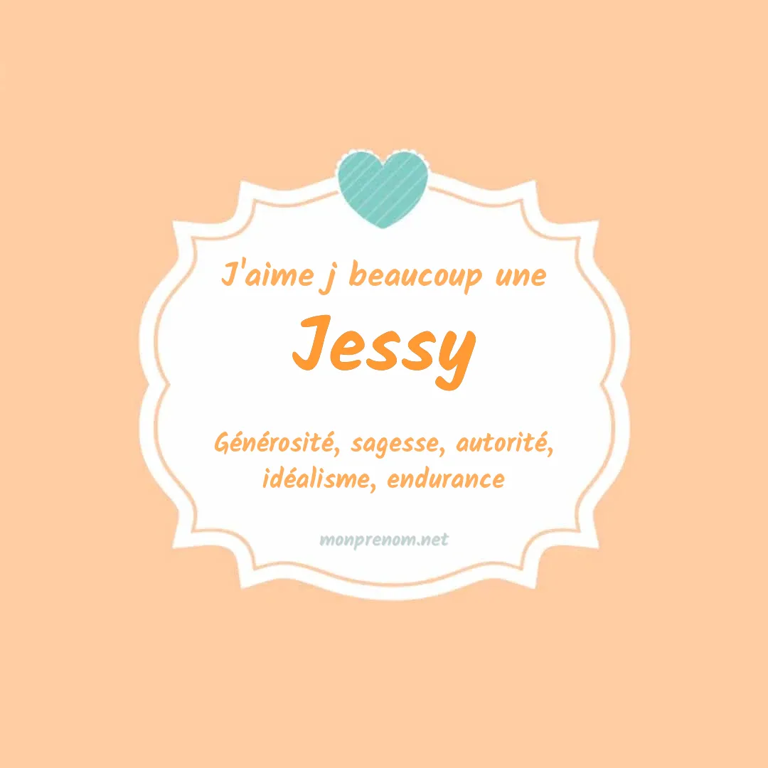 J'aime beaucoup Jessy
