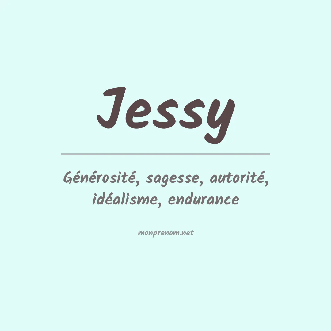 Prénom Jessy