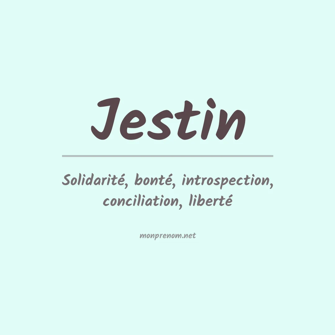Prénom Jestin
