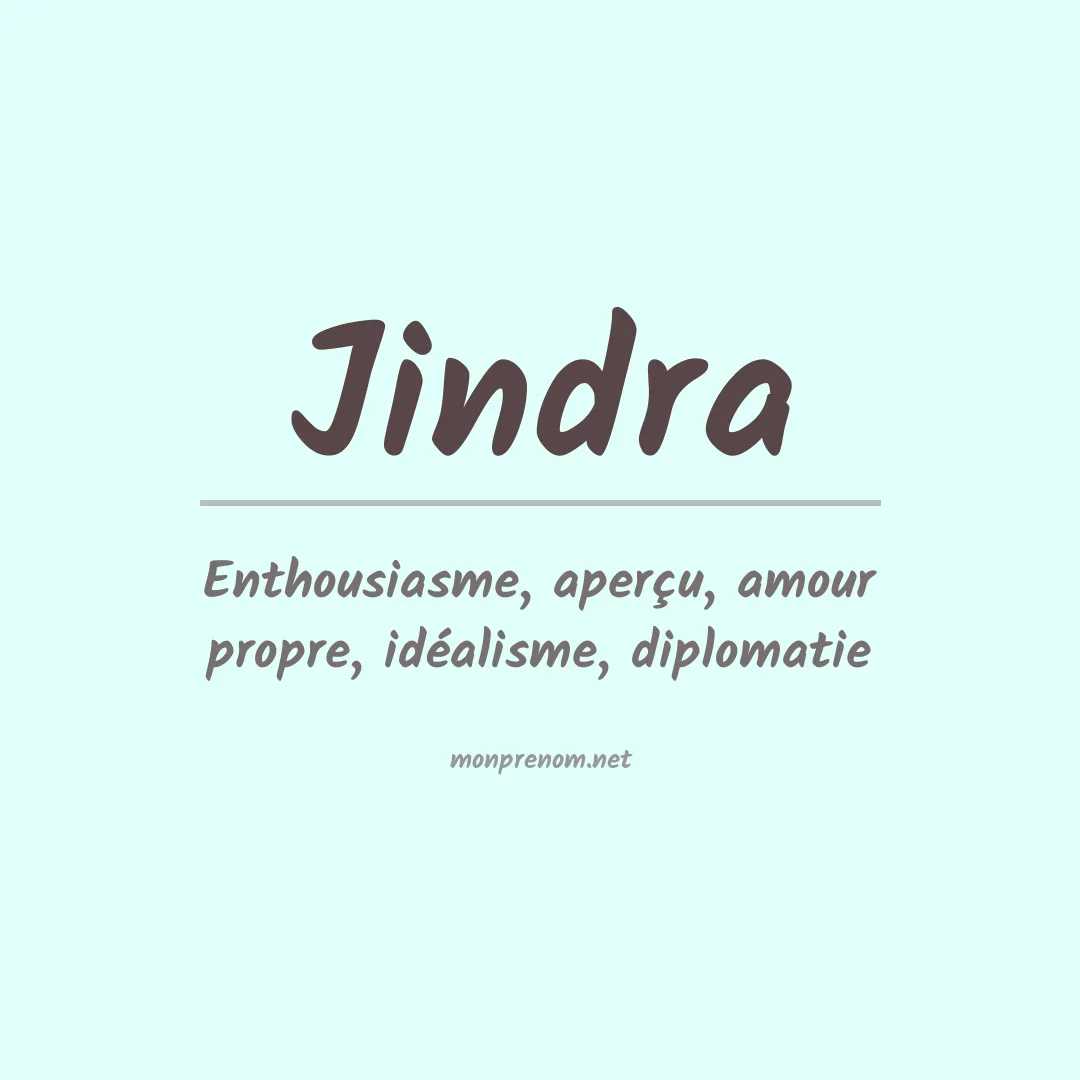 Prénom Jindra