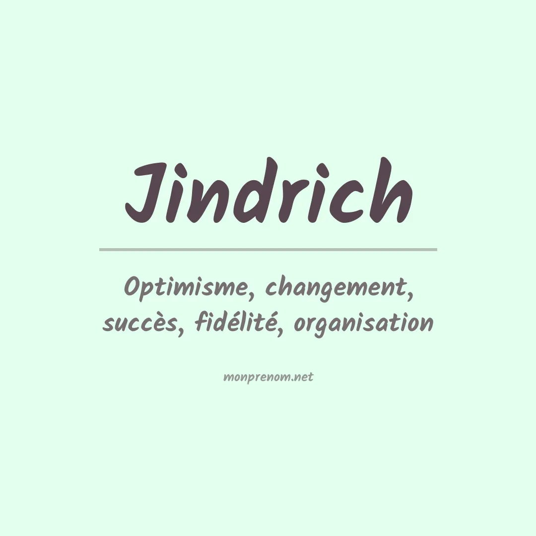Prénom Jindrich