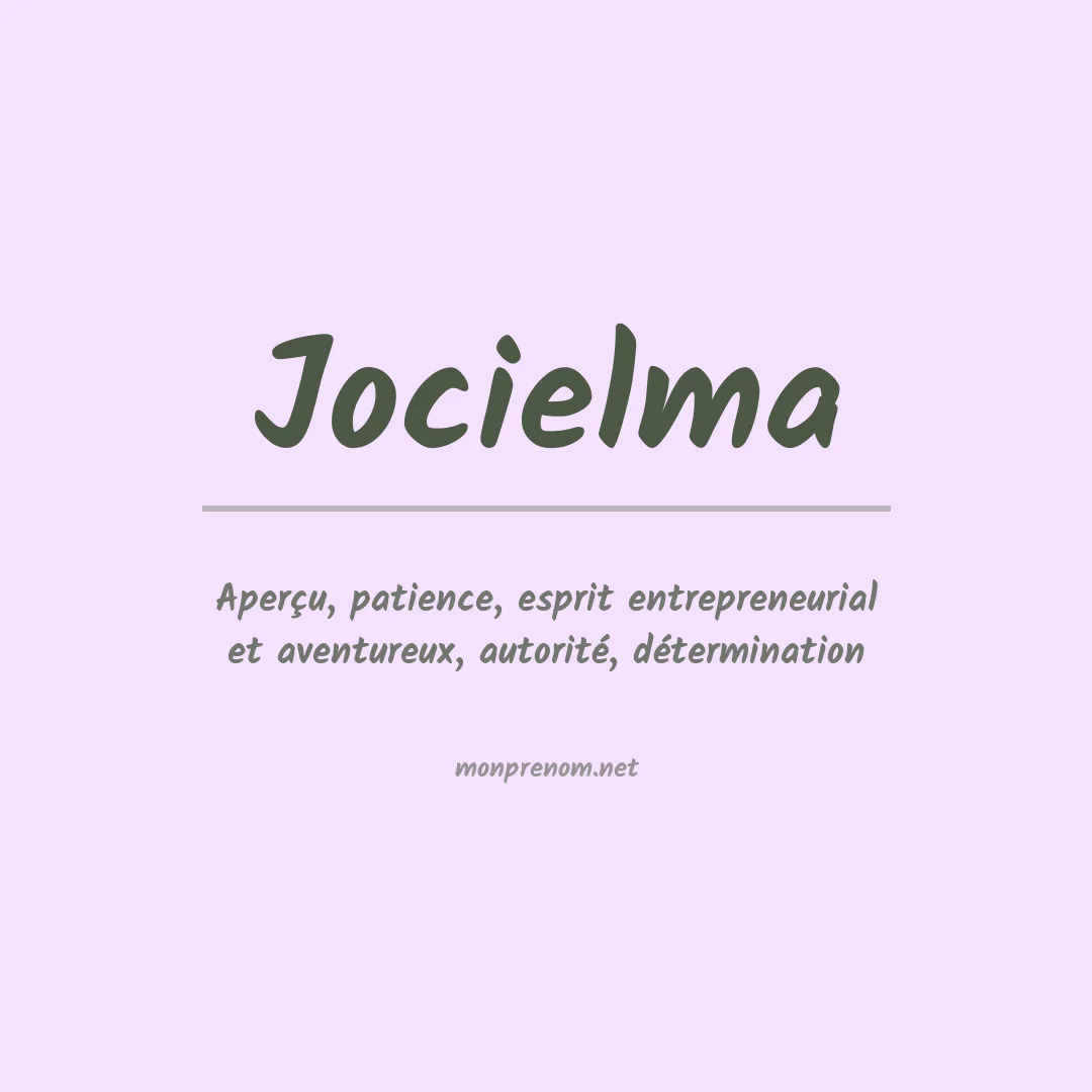 Prénom Jocielma
