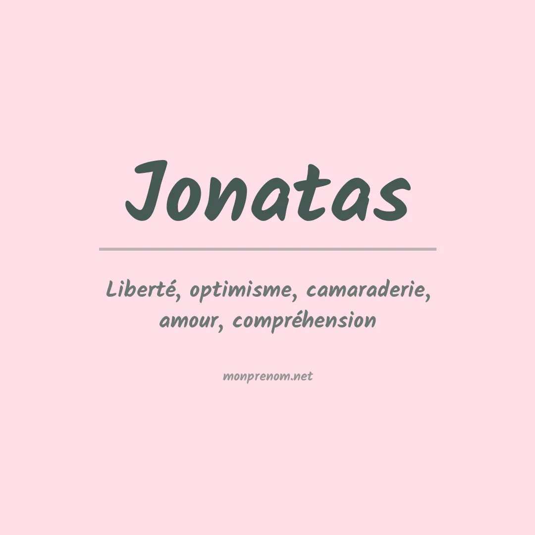 Prénom Jonatas