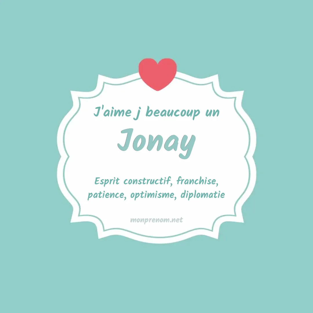 J'aime beaucoup Jonay