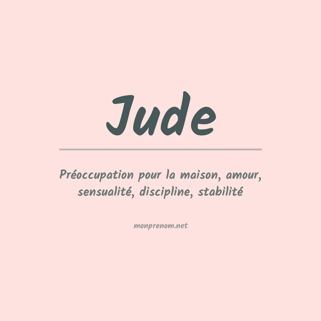 Prénom Jude