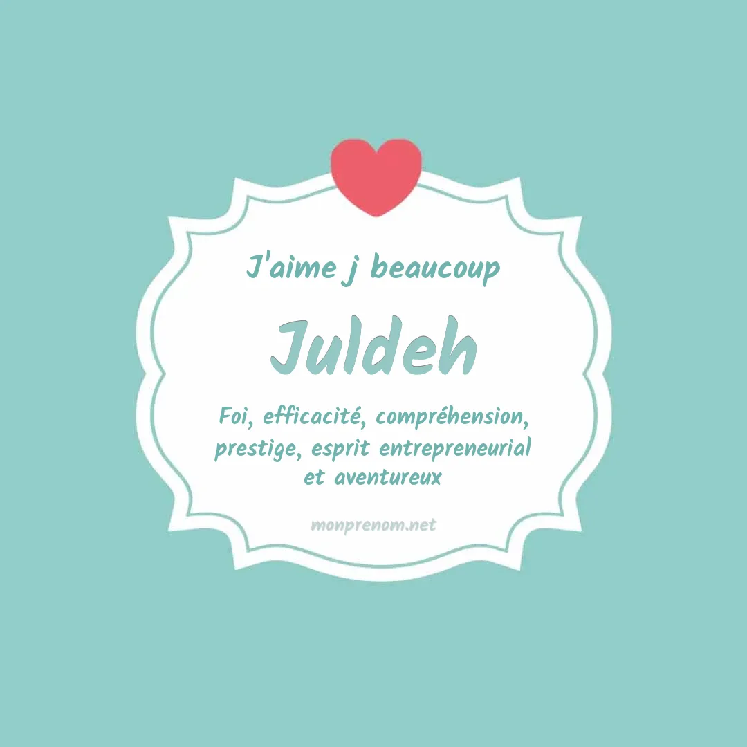 J'aime beaucoup Juldeh