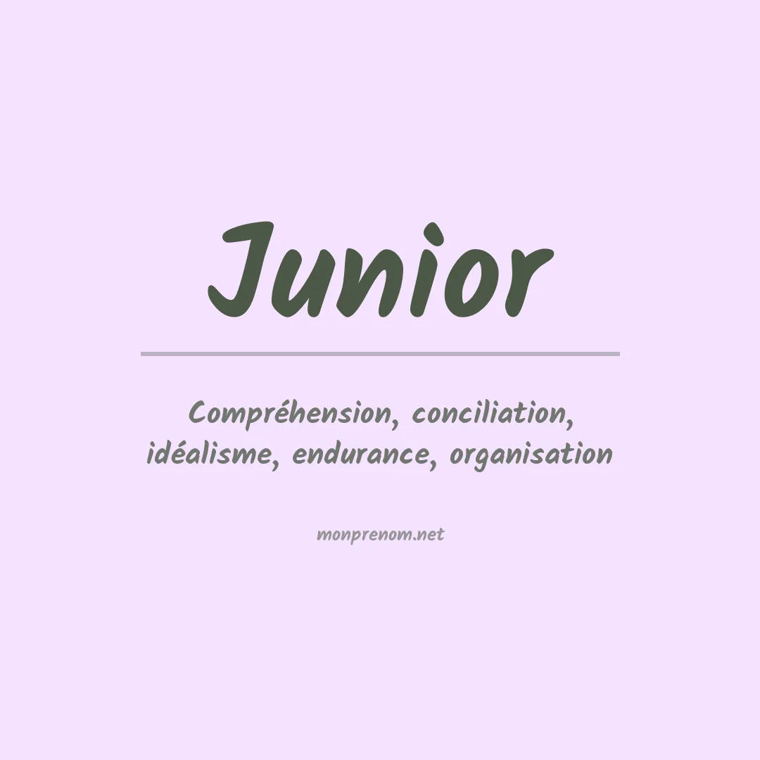 Prénom Junior